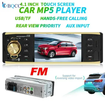 

Car Radio 4" Single 1DIN Stereo Video MP5 Player Bluetooth FM AUX USB TF U Disks