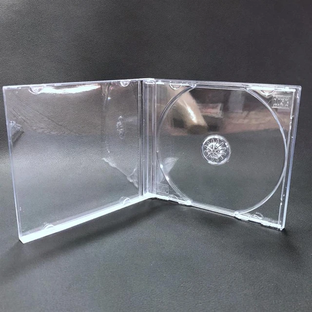 Estuche de plástico para DVD, caja de almacenamiento de CD portátil, de CD, de DVD duradera para tienda cine en casa 6 uds. _ - AliExpress Mobile