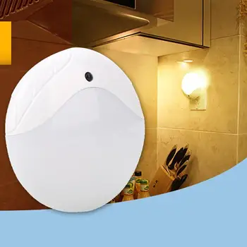 

Night Light Lamp Eco-Friendly Energy Saving Dimmable Luminous 9 * 9 * 5.5cm 220V / 50Hz 1W Wireless Plug in Home Household