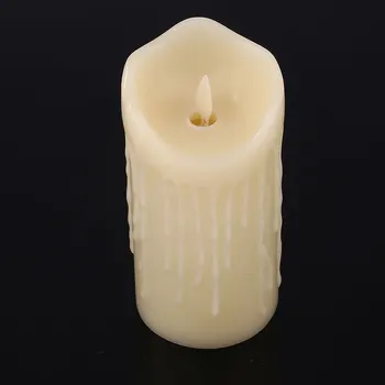 

Simulation Candle Lamp LED Electronic Flameless Flickering Creative Beige