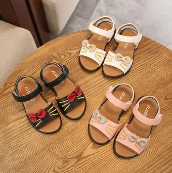 

Kids Girl Shoes Sandals Summer Children Sandals Fashion Bowknot Girls Flat Pricness Shoes Zapatos Verano Sandals For Girls