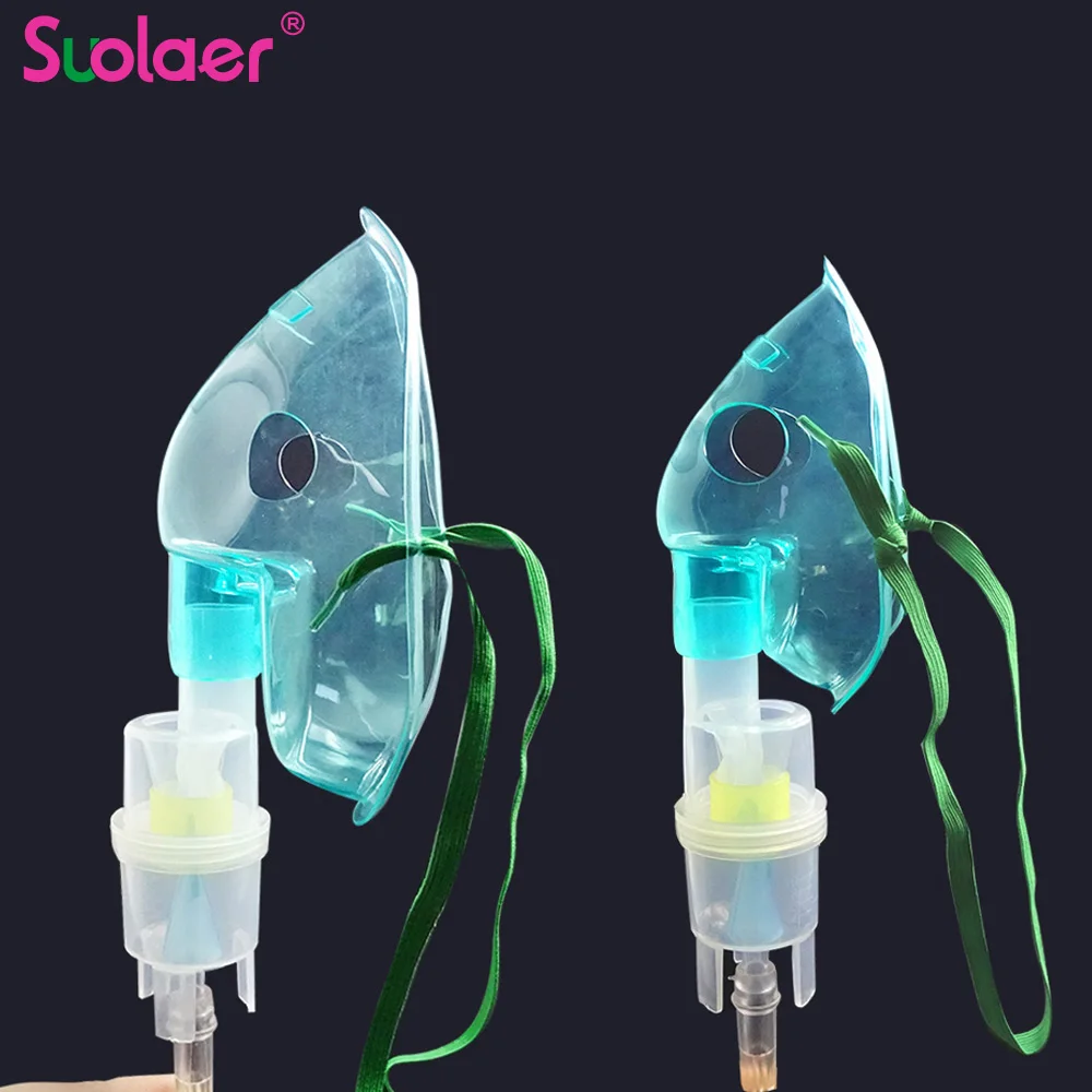 

Nebulizer Inhaler Set Adult Child Atomization Mask Nebulizer Inhale Mask Healthcare Device Nebulizer for Drug Inhalation
