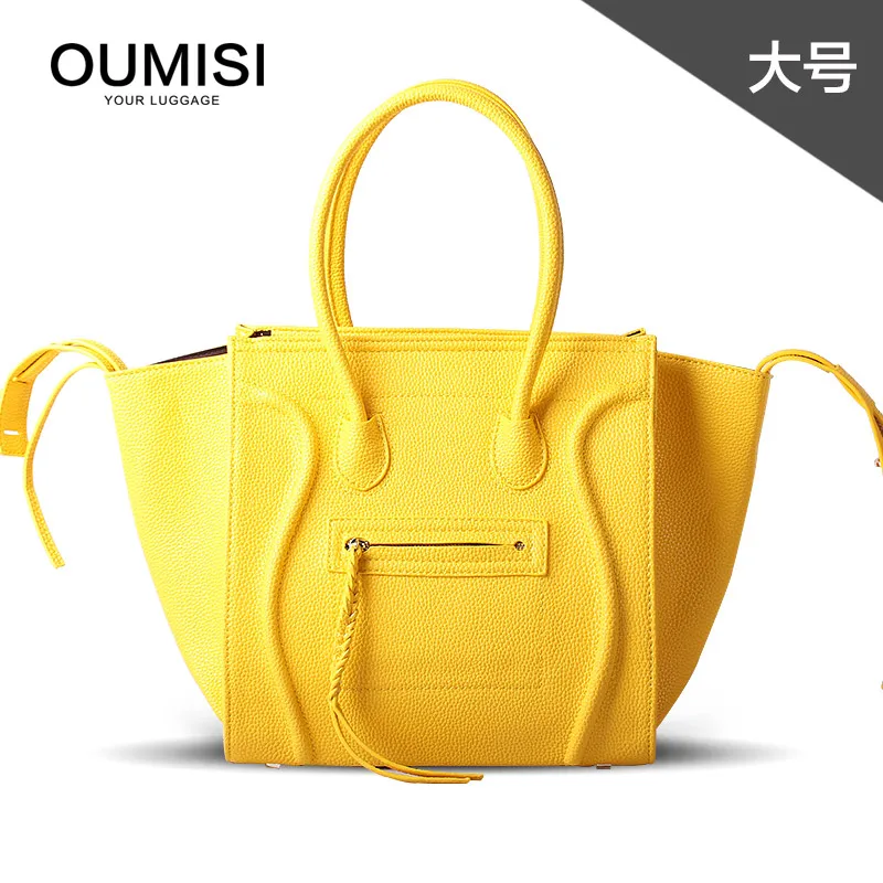 OUMISI женская сумка высокого качества в европейском и американском стиле с рисунком личи BL