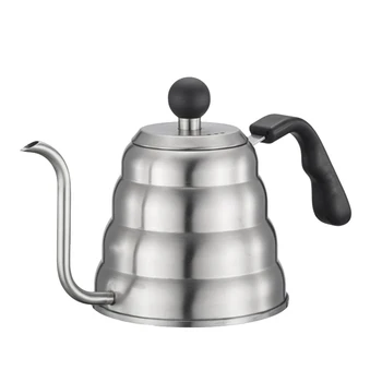 

Stainless Steel Coffee Drip Gooseneck Kettle Pot Teapot Kettle Tea Maker Hight Quality Bottle Kitchen Accessorie 1200ML