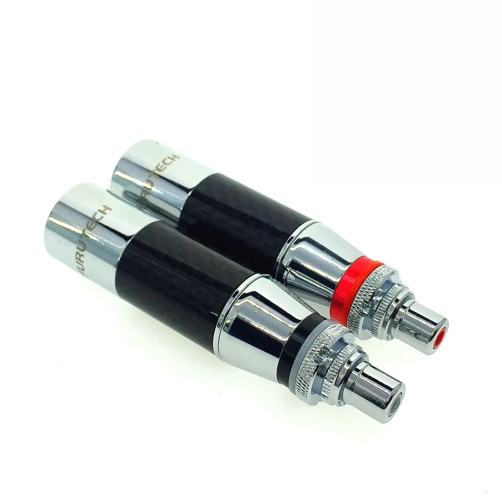 Cabo de Soquete Hifi Furutech com Soquete Fêmea e Macho de Strass para Rca e Fêmea - Image 5