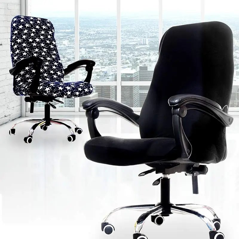 Высокое качество анти-грязные для офисных сидений, офисные спандексные съемные чехлы на стулья, 1 шт., тянущиеся компьютерные чехлы для сидений