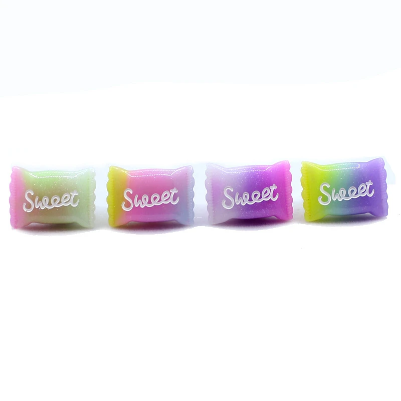 Lightweight Clay 5pcs Clay Sprinkles of Filler Slime DIY Supplies Candy Fake Cake Dessert Mud Candy Decoration Toy Accessories
