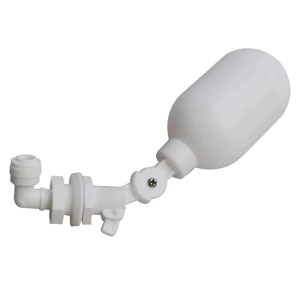 

Float Ball Valve Shut off Automatic Fill Feed Aquarium Fish Tank RO Water Osmosis System Adjustable Mini Float Ball Valve
