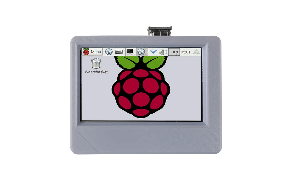 3,5 дюймовый USB сенсорный экран HDMI ЖК-Дисплей Чехол 480x320 для Raspberry Pi 3B+ 3B