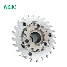 

WEHO PCD/Carbide Tenon Cutter CNC Double End Mortise Wood Tenoning Shaking Replaceable Tenon Blade 12000rpm