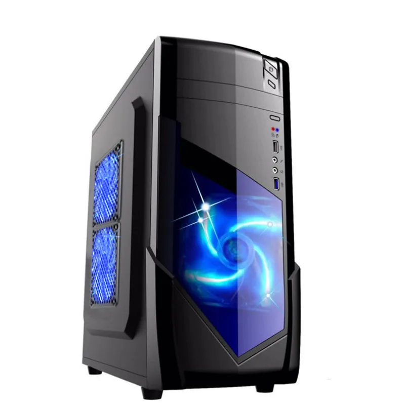 Чехол ATX для игрового ПК чехол компьютера корпус настольного внешний аккумулятор