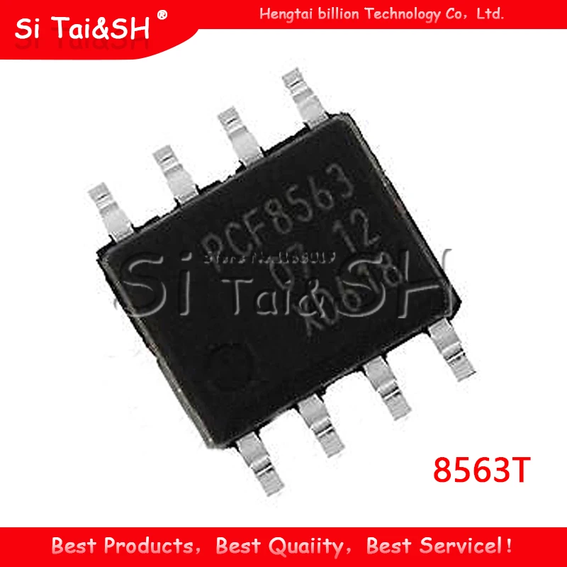 10 개/몫 8563T 실시간 시계 칩 PCF8563 PCF8563T SOP 8 정품smd icic smd AliExpress