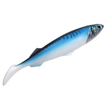 

Soft Fishing Bait 26cm 416g Deep Sea Fishing Lures Swimbait Artificial Simulate Lead Head Lure Fishing Tackle