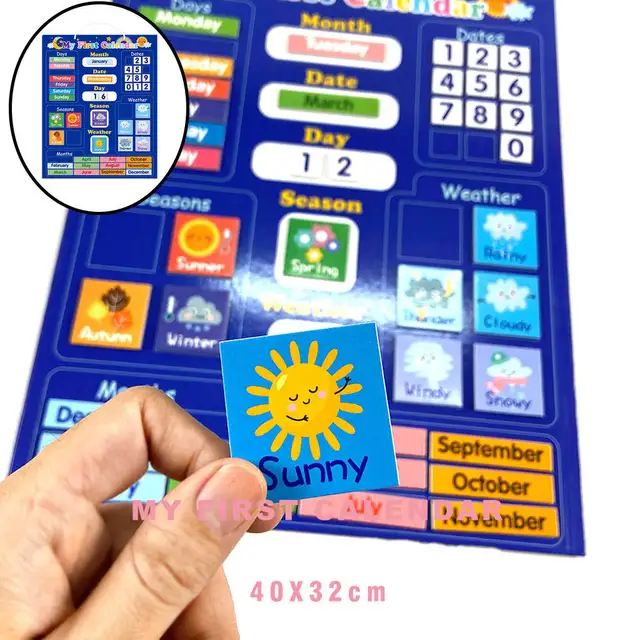 Learning Circle Time Center Development Table Counting Calendar 5