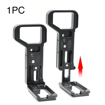 

L Plate Retractable Side Vertical Shooting Threaded Holes Photography Right Angle Quick Release Durable Hand Grip For Sony A9