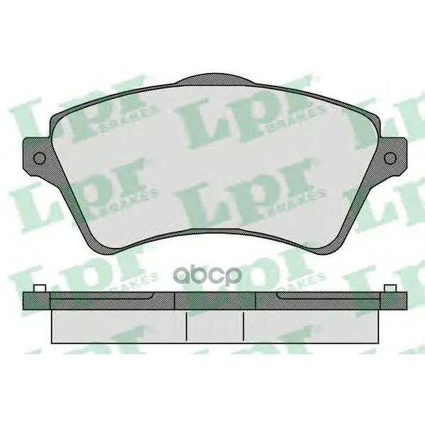 Колодки Тормозные Land Rover Freelander 98-06 Передние Lpr 05p833 Lpr арт. 05P833
