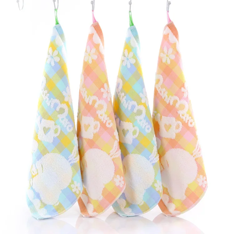  Pure Cotton Three Layer Gauze Small Square Towel 33*33 Baby Bibs Infant Face Towel Handkerchief Car