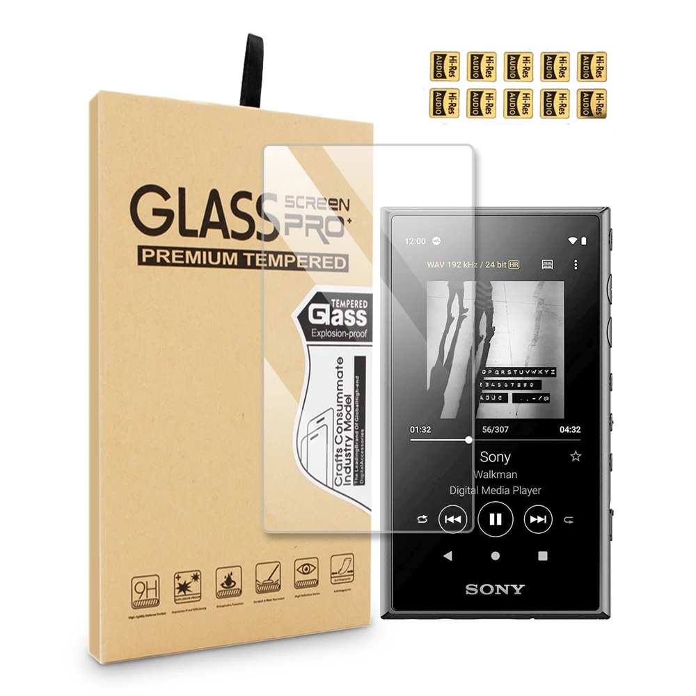 

Защитное закаленное стекло для Sony Walkman NW-A100 A105 A105HN A106 A106HN A100TPS9H, защитная пленка для экрана