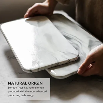 

Nordic Simple Ceramic Tray Rectangular Plate Cutting Board Cake Sushi Plate