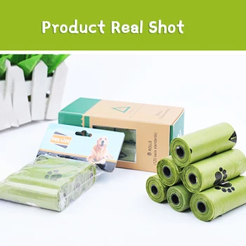 

Biodegradable Cat Dog Poop Bags Earth-Friendly 1/3/8 Rolls 15/45/120 Volumes Green Lavender Scented Garbage Bag Pet Waste Bag