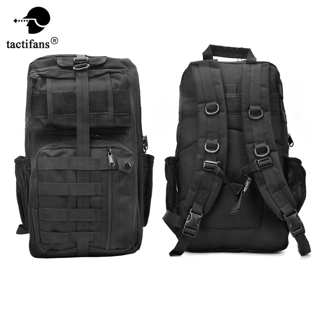 Mochila táctica de 45l para hombre, bolsa militar de asalto 3P,  impermeable, para escalada, Camping y senderismo - AliExpress