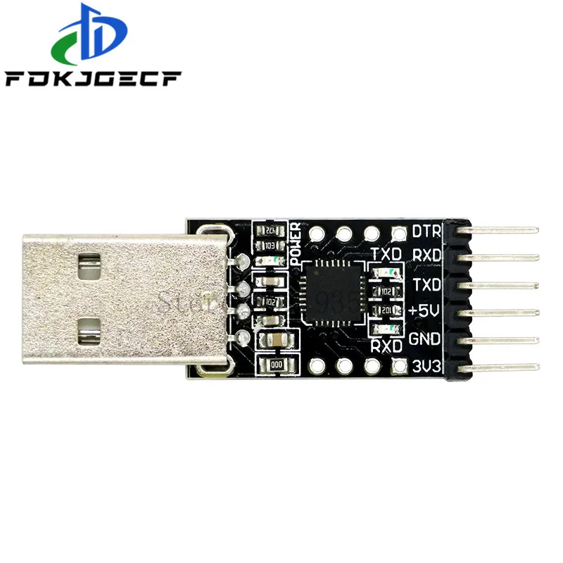 CP2102 USB 2 0 в TTL UART модуль 6-контактный последовательный преобразователь STC заменить