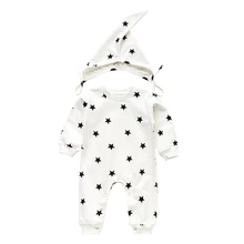 

Baby Boy Clothes Long Sleeve Rompers Newborn Cotton Baby Girl Clothing Jumpsuit Infant Outfit Toddler Hat Baby Long Sleeve Romp