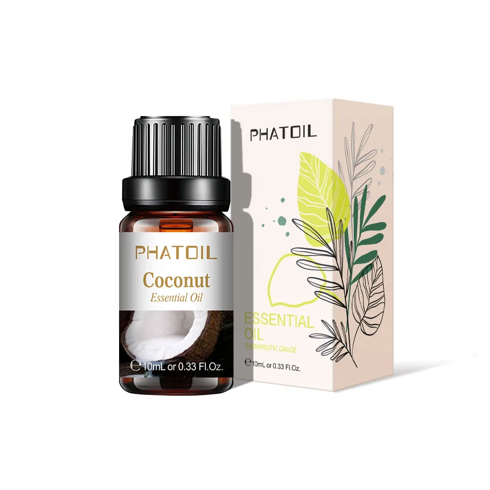 10ml Pure Fruit Fragrance Oil Diffuser Essential Oils Strawberry Mango Pineapple Coconut Flavoring Oil for Lipgloss Soap Making-5