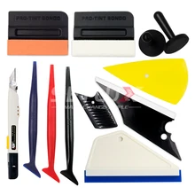 Автомобильный виниловый набор инструментов для обертывания Авто Обертывания пинг инструменты Магнитный скребок углеродное волокно наклейка пленка резак нож автомобильные аксессуары