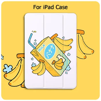 

For iPad Air 2 3 Case Cute Banana For iPad Pro 11 Case 2020 Tablet Case Auto Sleep Wake For iPad Mini 5 PU Protect Skin Cases