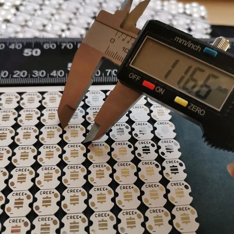 PCB Circuit Board 12mm Aluminum Substrate for XPE XPG XTE 3535 Lamp Board