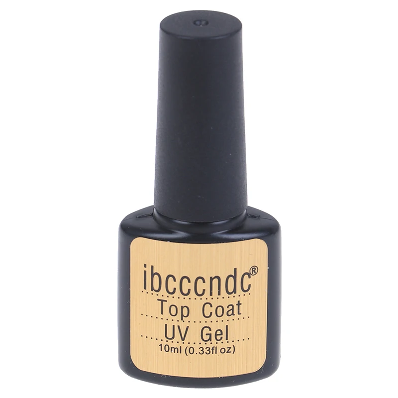 Base Top Coat Transparent Gel Nail Polish UV 10ml Soak Off Primer Gel Varnish Lacquer Matte Tempered Top Nail Manicure