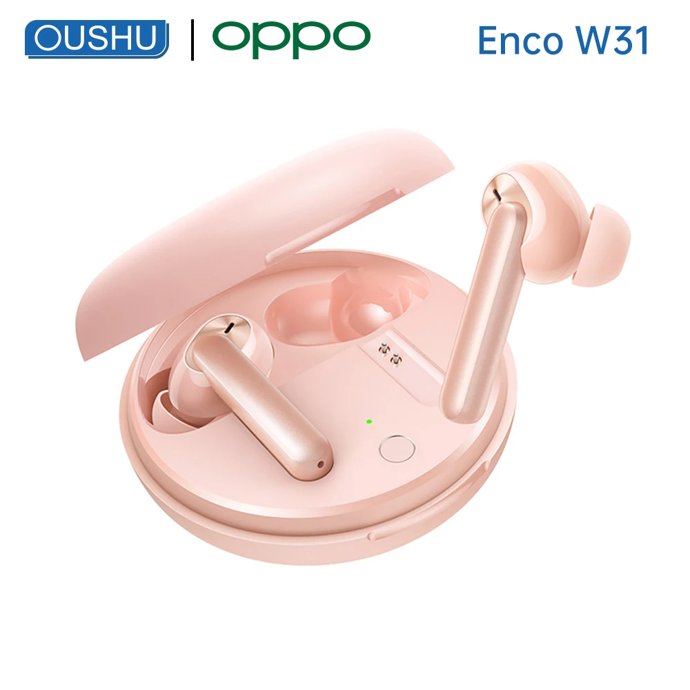 OPPO Enco W31 TWS Беспроводная Bluetooth 5 0 гарнитура в ухо с сенсорным вызовом