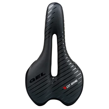 

WEST BIKING Bike Saddles With 3 Modes Safety Taillight Outdoor Breathable Shockproof Waterproof Cycling Bike Seat Bike Cushion