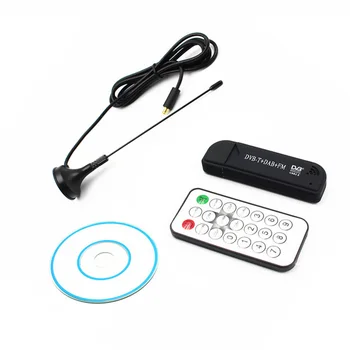 

USB 2.0 DVB-T SDR+DAB+FM HDTV TV Tuner Receiver Stick RTL2832U+R820T2 Kit Parts