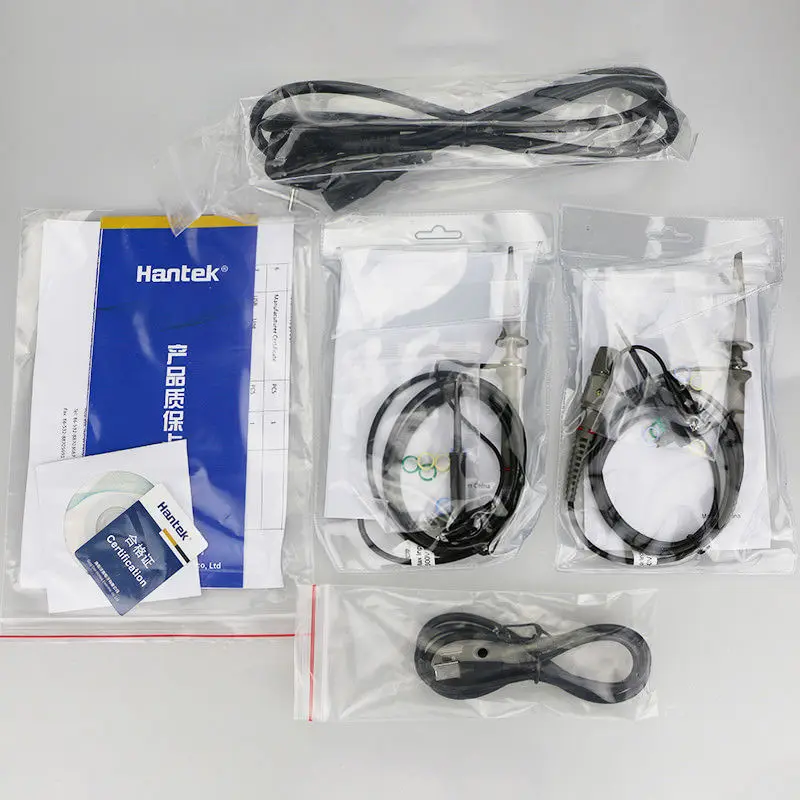 Hudson DSO5102P USB 1Gsa/s 100 МГц 7 дюймов цифровой осциллограф TFT 40K 2CH 2 канала автоматическое измерение ПК анализ в режиме реального времени