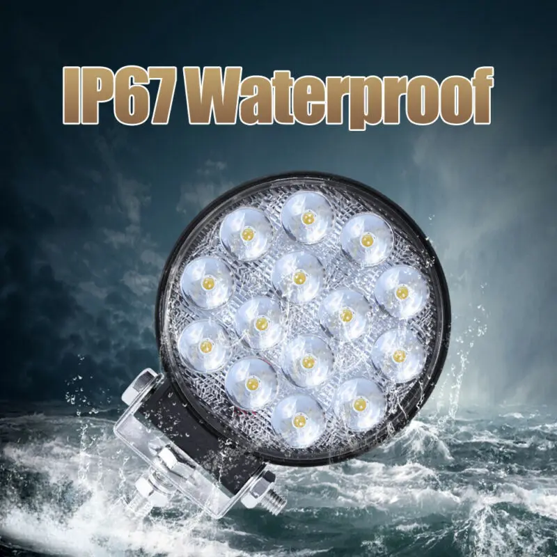 2x140 W светодиодный рабочий светильник внедорожные Противотуманные фары дальнего света внедорожник UTE грузовой автомобиль 12V 24V головной светильник Запчасти
