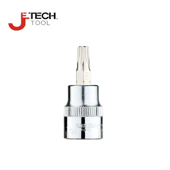 

Jetech 1pc 1/4 inch hex torx screwdrive torque stubby bit sockets CRV steel for screwdriver T8 T10 T15 T20 T25 T30 T40 w/o hole