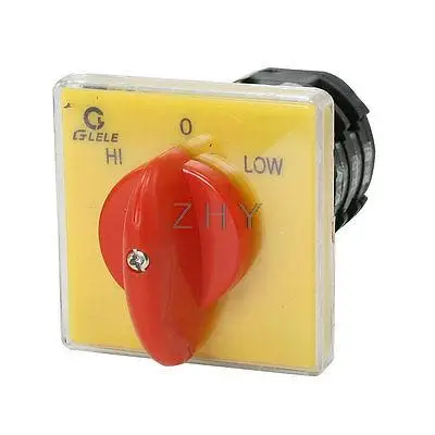 

Latching AC 500V 25A 16 Terminals 3 Position Cam Combination Changeover Switch