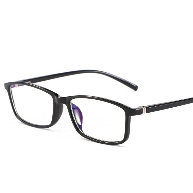 Черный Seemfly, анти-синий луч, класс, мужские компьютерные очки, игровая блокировка, синий светильник, радиационные очки, женские - Цвет оправы: Черный