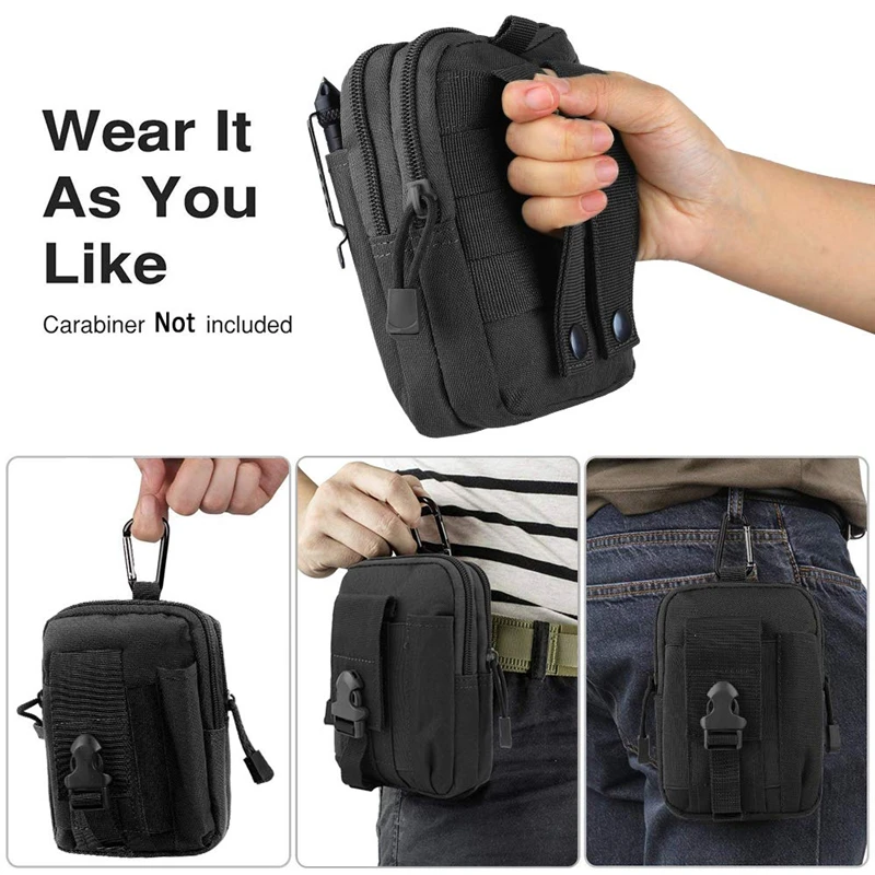 Tactical Molle Holster Universal Holster Military Waist Bag Waist Pack Waist Bag Pouch Wallet Phone Case Tactical Molle Holster Universal Holster Military Waist Bag Waist Pack Waist Bag Pouch Wallet Phone Case