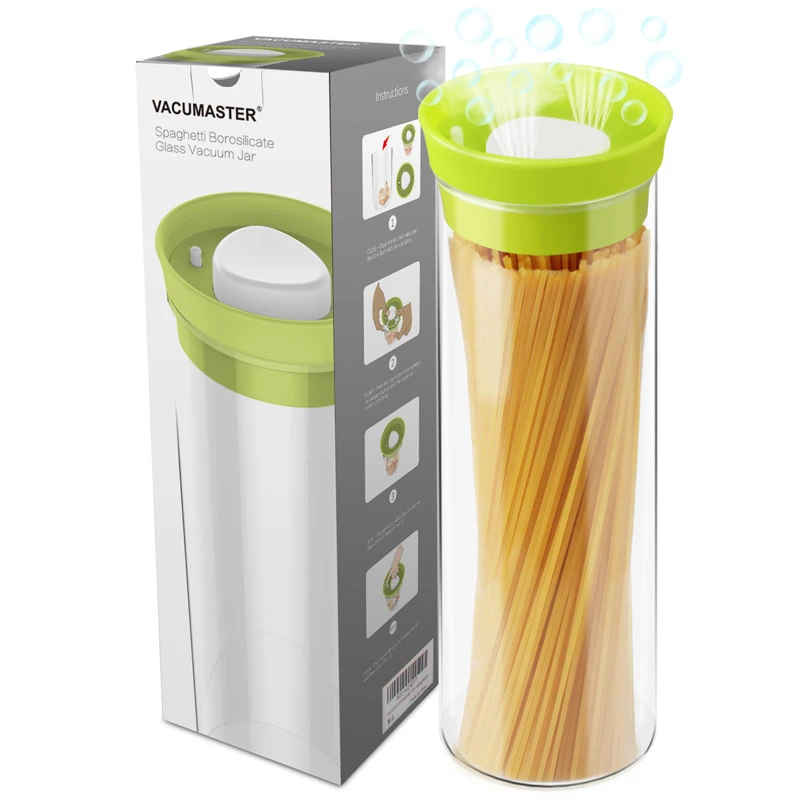 uzun makarna cam konteyner vakum muhur hava gecirmez kapak uzun gida saklama kabi spagetti linguine capellini sehriye storage bottles jars aliexpress