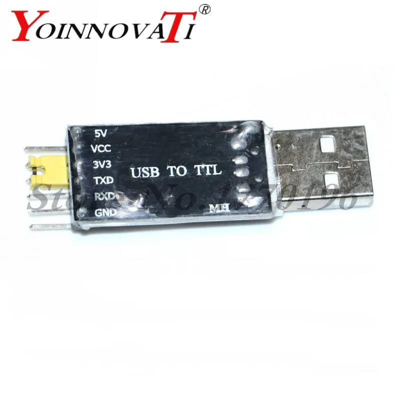 100 шт CH340 модуль USB к ttl CH340G обновление скачать маленькая проволочная щетка пластина микроконтроллер STC Плата USB к серийному
