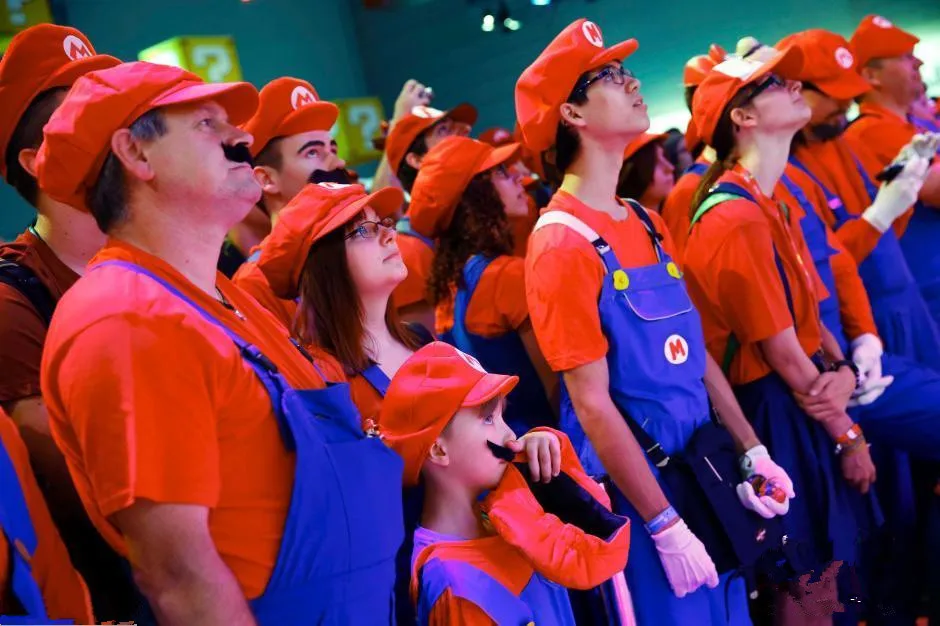 Cosplay&ware Kids Adult Anime Cosplay Props Hats Luigi Bros Fabric Dome Hat Baseball Cap Boys Girls Accessories -Zentai shop online Hc78c882b1871406b9e42fc59bfc8cc6ck.jpg