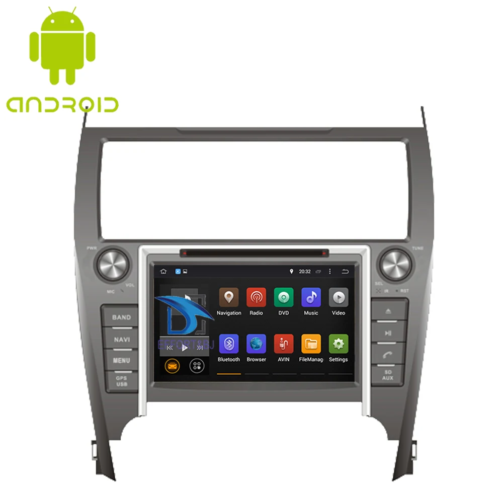 Android 9,0 Восьмиядерный Автомобильный gps навигатор DVD мультимедийный плеер для Toyota Camry Европейский Американский 2012- Автомобильный Радио плеер