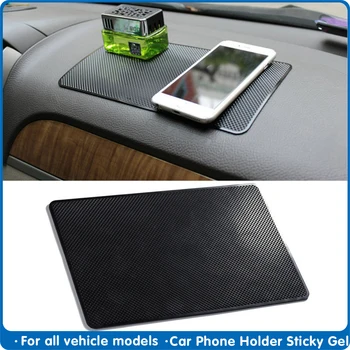 

Car Phone Holder Sticky Gel Pad For Phone Waterproof Non-slip Mat Sunglasses Holder Adhensive Phone Holder interior Accessories