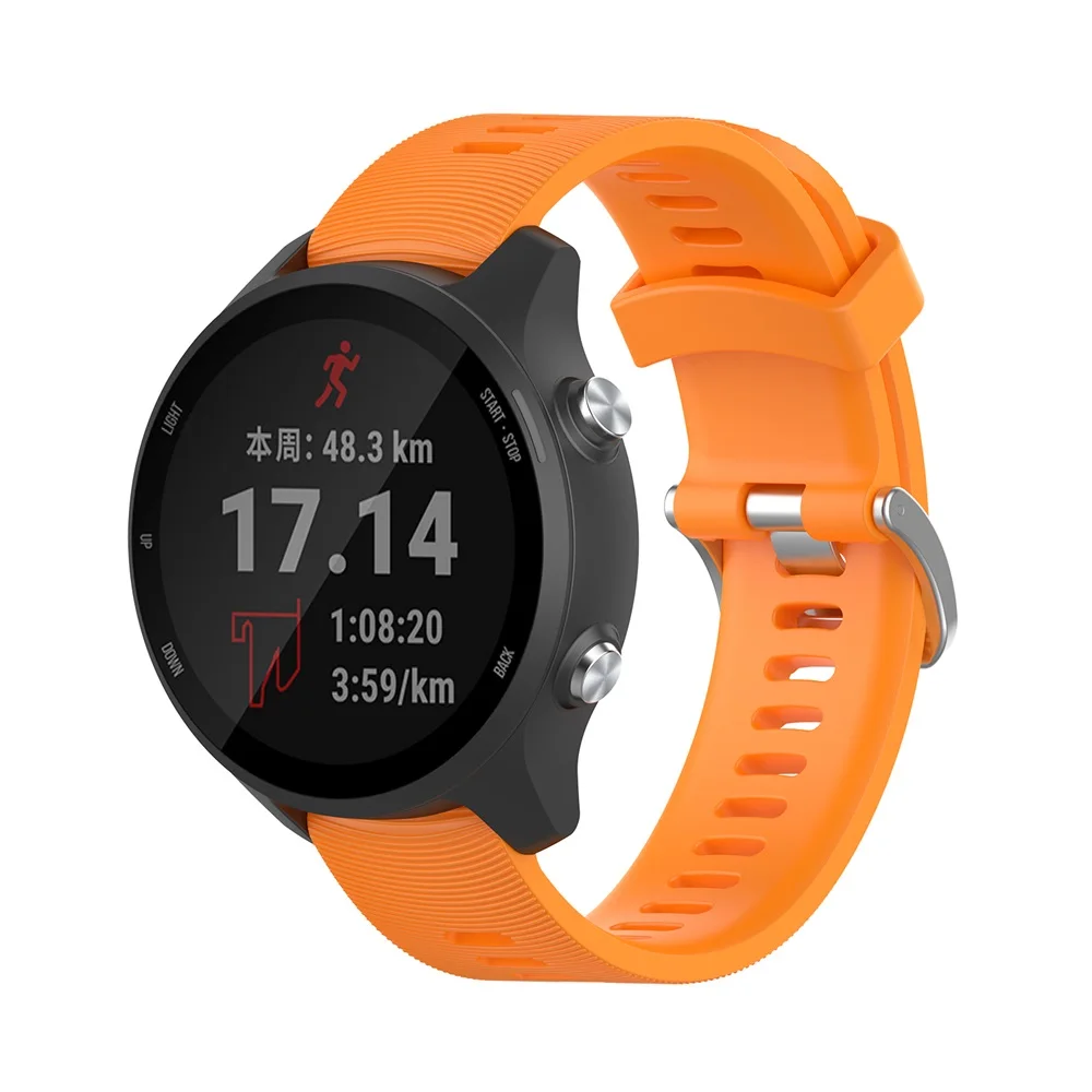 Браслет для Garmin Forerunner245 245M 645 Смарт-часы ремешок для Vivoactive3 Музыка для Polar Lgnite для Huami Bip Gts браслет