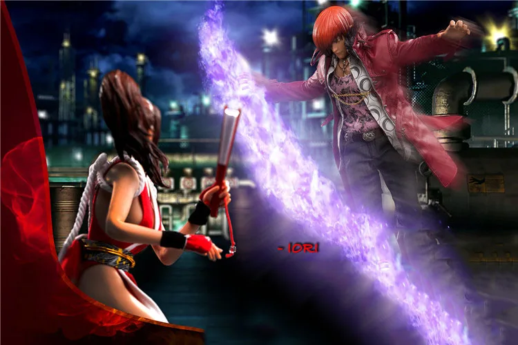 KOF-IR01, Коллекционная модель 1/6, 36 см, Iori Yagami Ki fightors, Мужская фигурка Актона, модель куклы для фанатов, подарки на праздник
