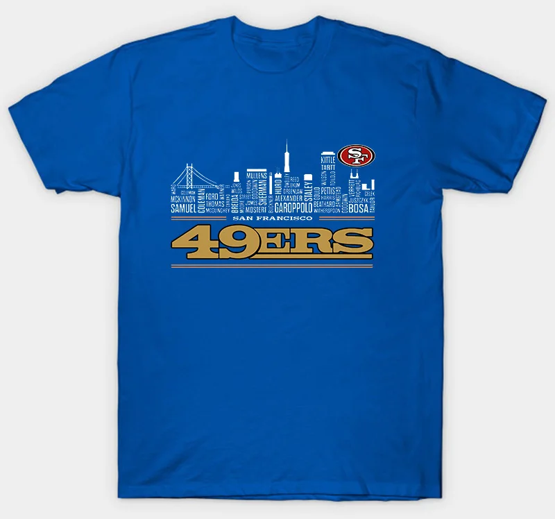 Футболка 49Ers City - Цвет: men royal blue
