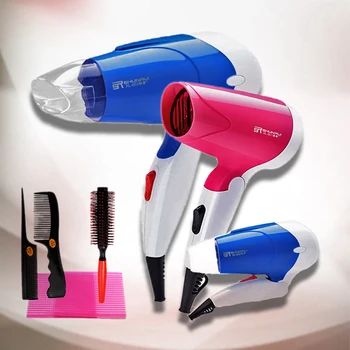 

Salon 1300W Foldable Handle Hair Dryer Travel Diffuser Electric Rotating Blow Hairdryer Hair Styling Toos for Hairdressing D35